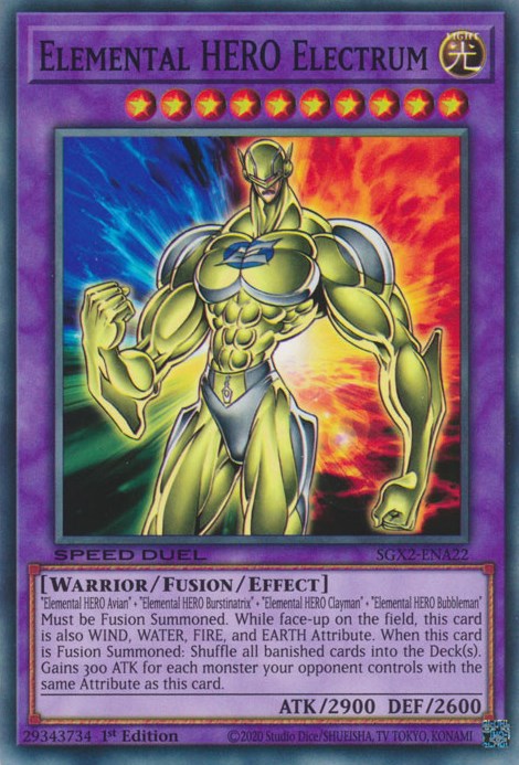 elemental hero clayman card