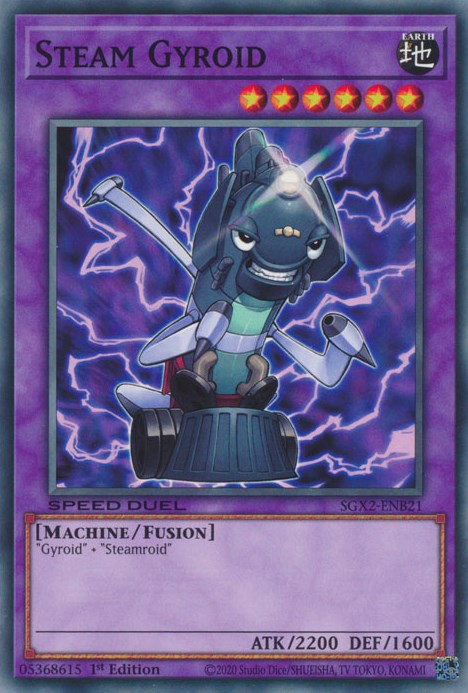 Steam Gyroid - Speed Duel GX: Midterm Paradox - YuGiOh
