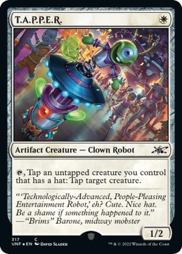 T.A.P.P.E.R. (Galaxy Foil) - Unfinity - Magic: The Gathering