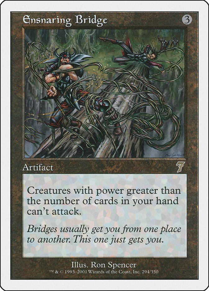 Ensnaring Bridge - 7th Edition - Magic: The Gathering