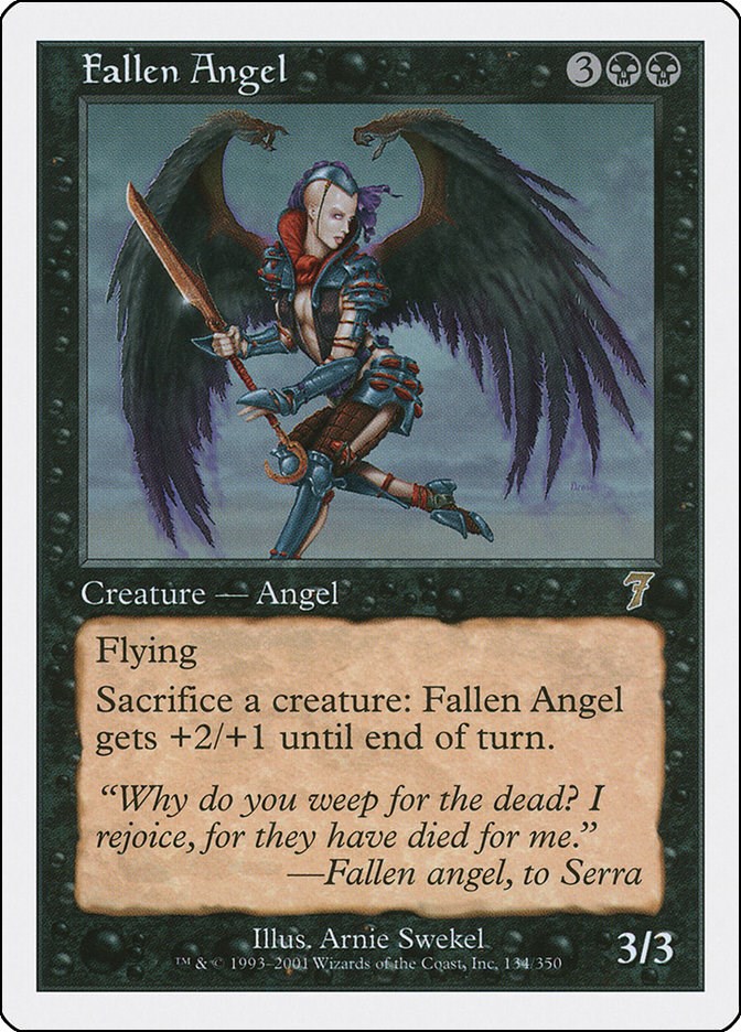 Fallen Angel - 7th Edition - Magic: The Gathering