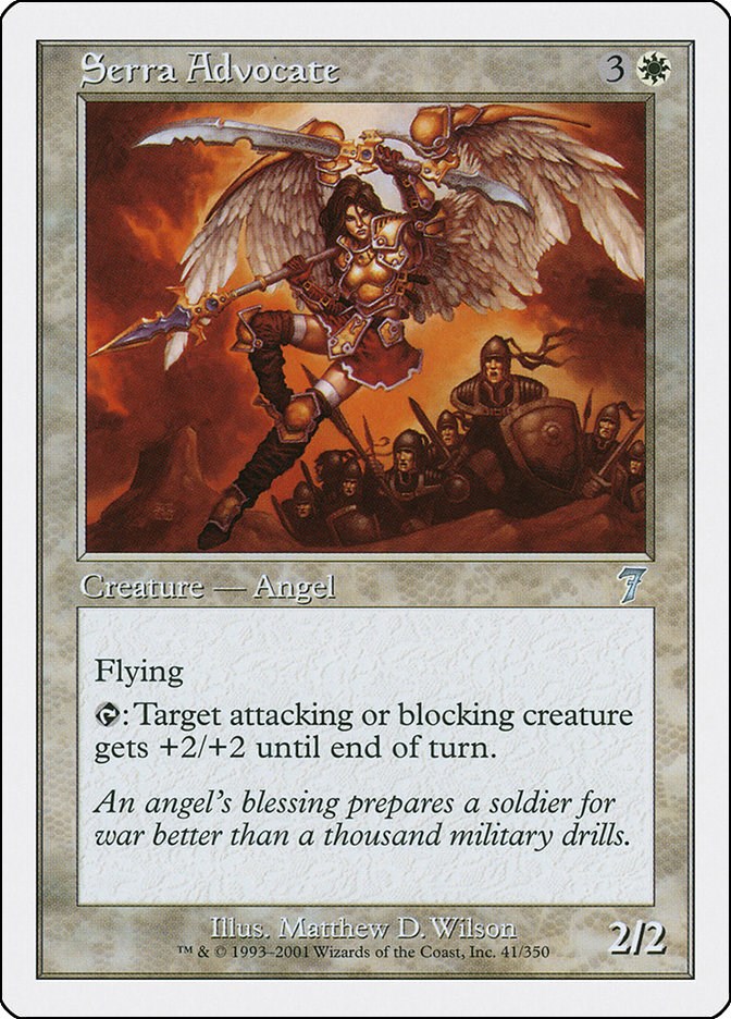 Serra Advocate - 7th Edition - Magic: The Gathering