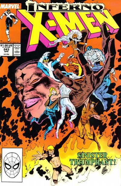 The Uncanny X-Men #243 (Direct) - The Uncanny X-Men (1981 Series ...