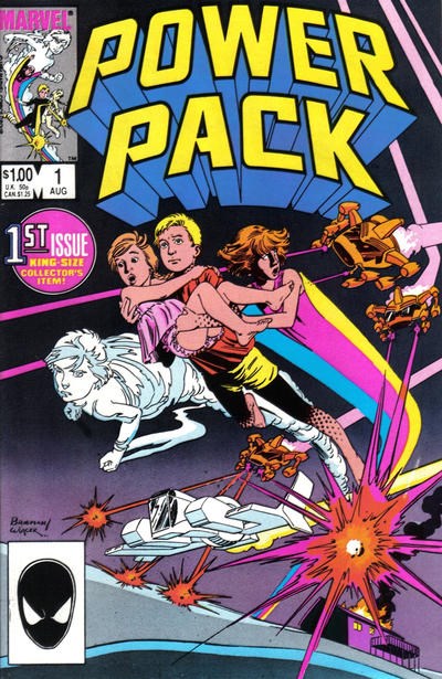 Power Pack #1 (Direct) - Power Pack (1984 Series) - Marvel Comics