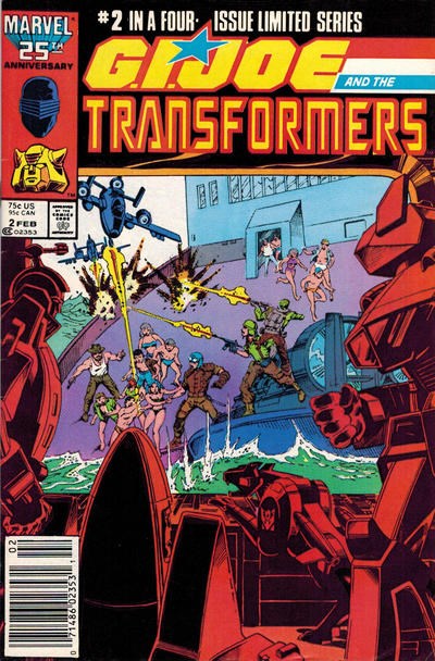 G.I. Joe and the Transformers #2 (Newsstand) - G.I. Joe and the ...