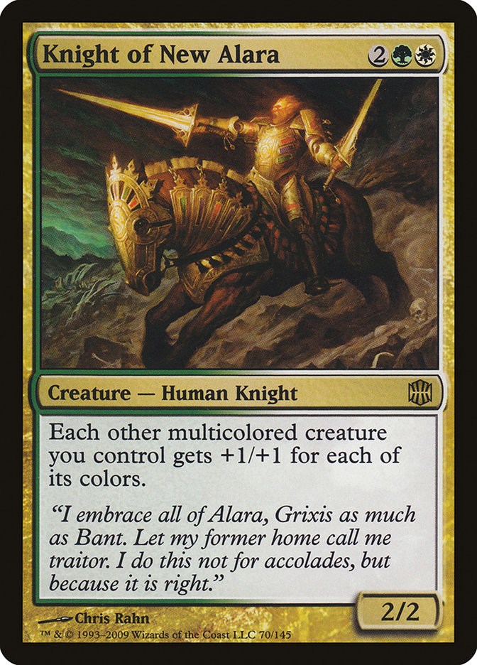 Knight Of New Alara Alara Reborn Magic The Gathering 