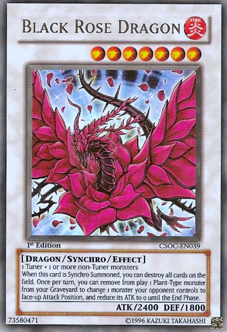 Black Rose Dragon - Crossroads of Chaos - YuGiOh