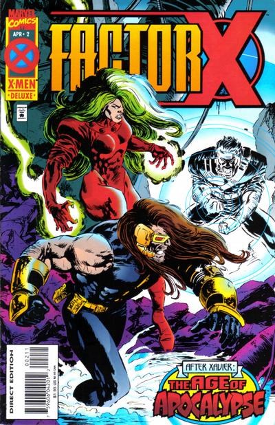 Factor-X #2 (Direct Edition) - Factor-X (1995 Series) - Marvel Comics