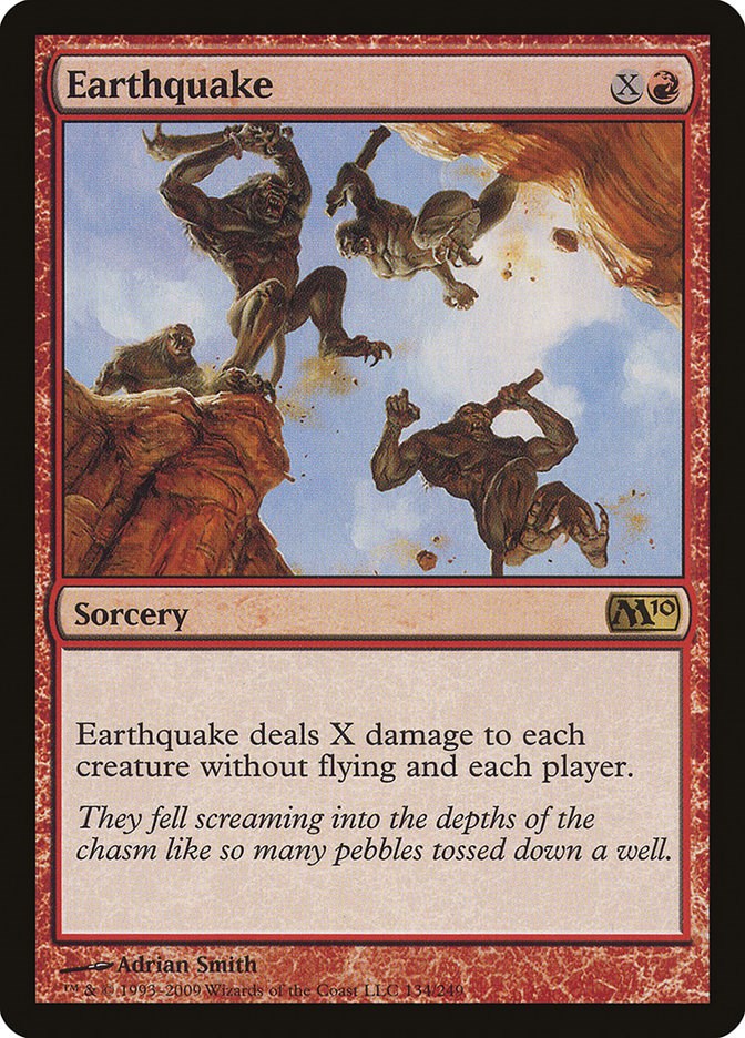 Earthquake - Magic 2010 (M10) - Magic: The Gathering