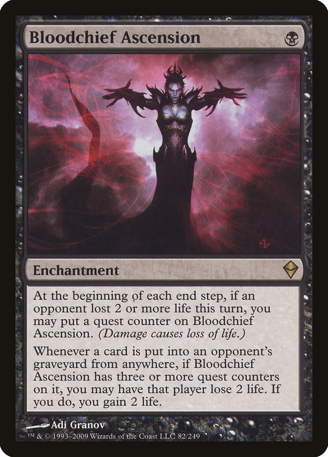 Bloodchief Ascension Zendikar Magic The Gathering