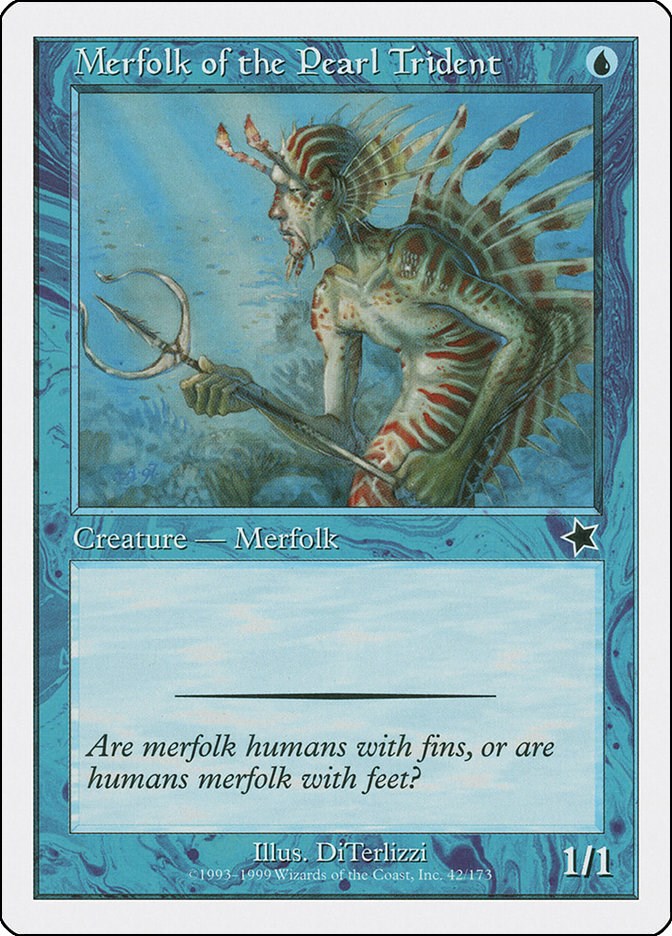 Merfolk of the Pearl Trident - Starter 1999 - Magic: The Gathering