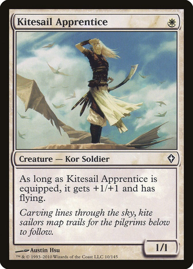 Kitesail Apprentice - Worldwake - Magic: The Gathering