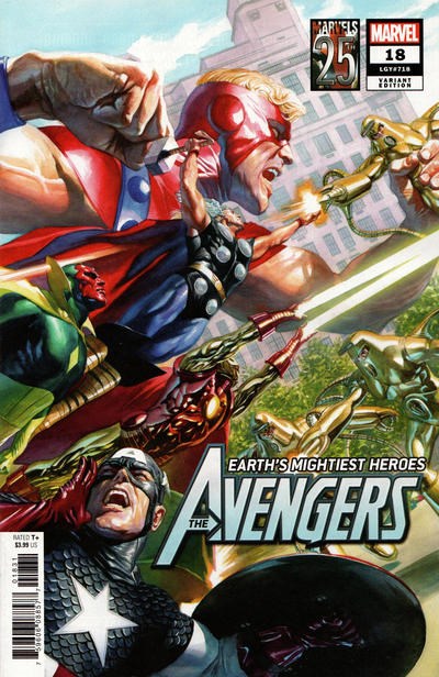 Avengers #18 (718) (Alex Ross 'Marvels 25th Tribute Cover') - Avengers ...