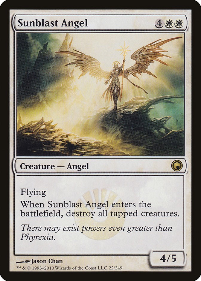 Sunblast Angel Scars of Mirrodin Magic The Gathering
