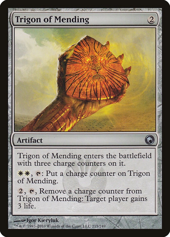 Trigon of Mending Scars of Mirrodin Magic The Gathering