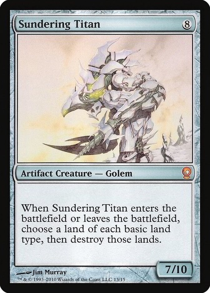 Sundering Titan - From the Vault: Relics - Magic: The Gathering