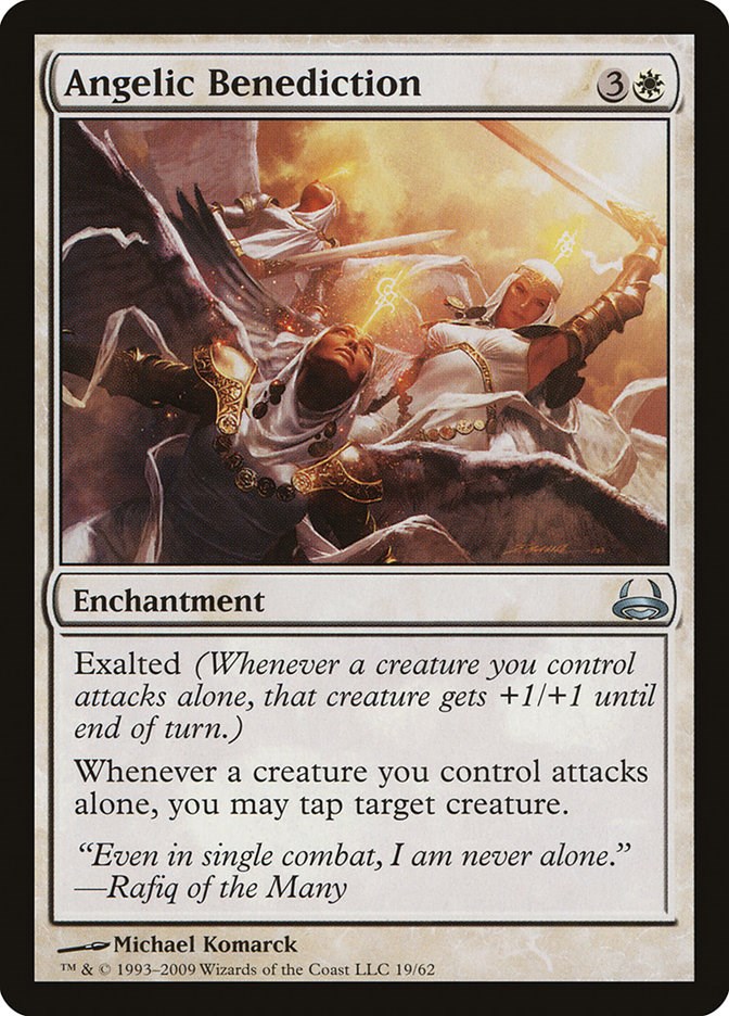 Angelic Benediction Duel Decks Divine vs. Demonic Magic The Gathering