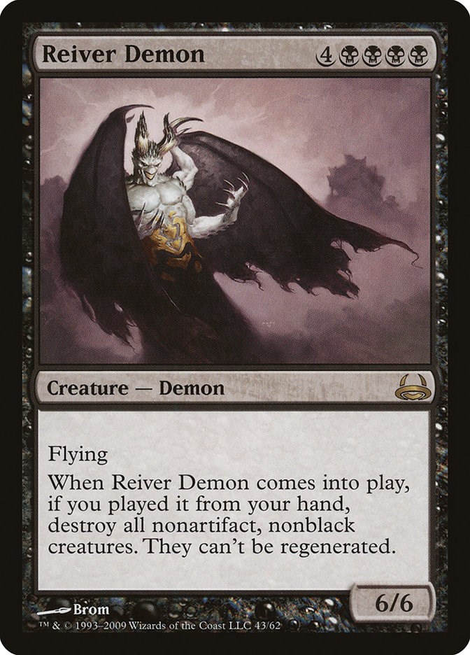 Reiver Demon Duel Decks Divine vs. Demonic Magic The Gathering