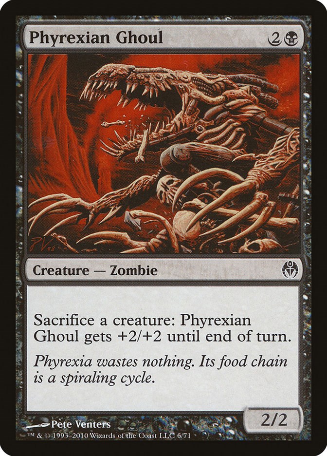 Phyrexian Ghoul Duel Decks Phyrexia vs. the Coalition Magic The