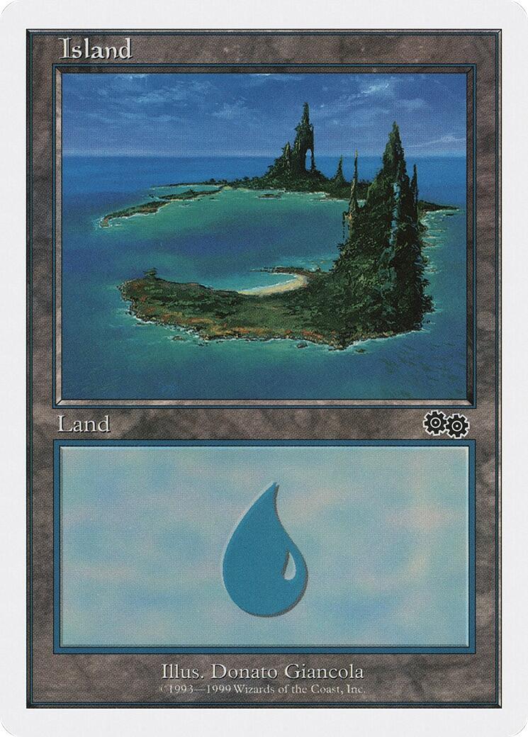 Island (Spires Right) - Battle Royale Box Set - Magic: The Gathering