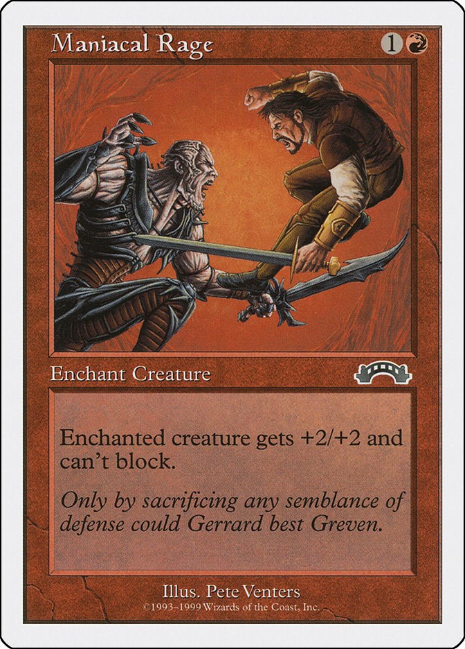 Maniacal Rage - Battle Royale Box Set - Magic: The Gathering