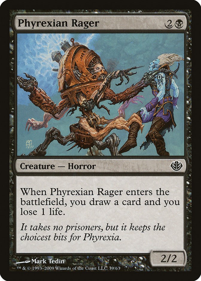 Phyrexian Rager - Duel Decks: Garruk vs. Liliana - Magic: The Gathering