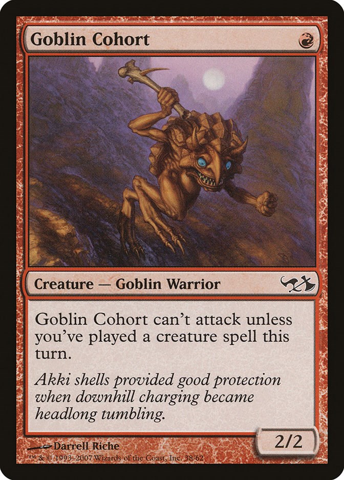 Goblin Cohort - Duel Decks: Elves vs. Goblins - Magic: The Gathering