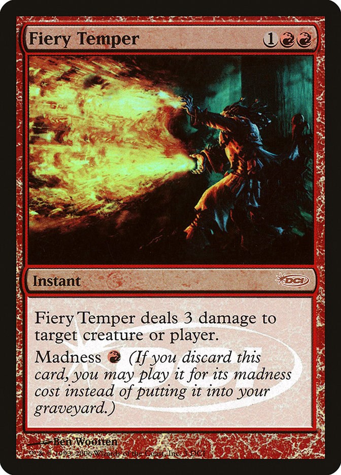 Fiery Temper - WPN & Gateway Promos - Magic: The Gathering