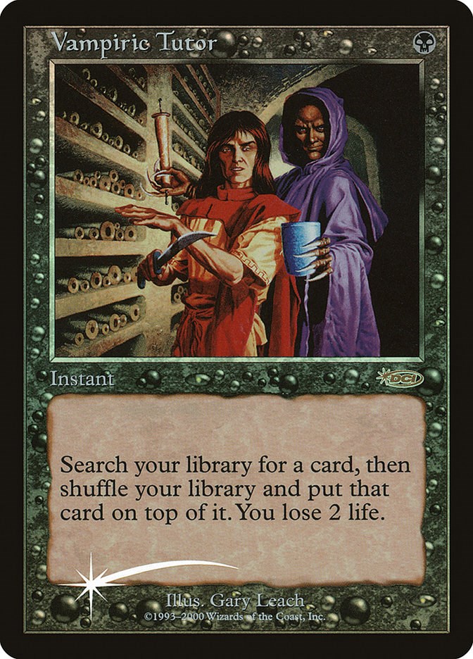 Vampiric Tutor - Judge Promos - Magic: The Gathering