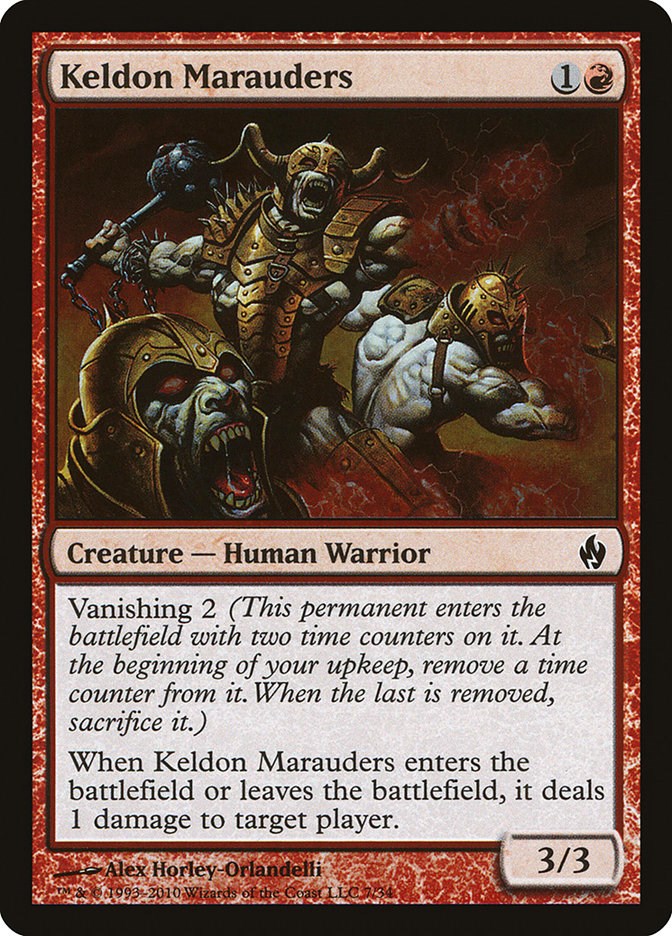 Keldon Marauders - Premium Deck Series: Fire and Lightning - Magic: The ...