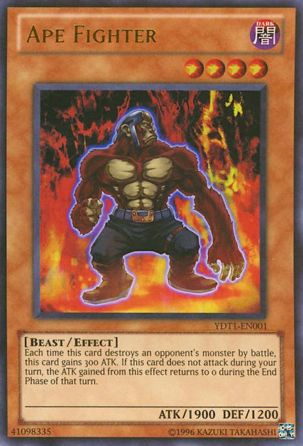 Ape Fighter (5D's Duel Transer) - Yu-Gi-Oh! Video Game Promotional