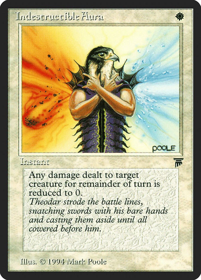 Indestructible Aura Legends Magic The Gathering