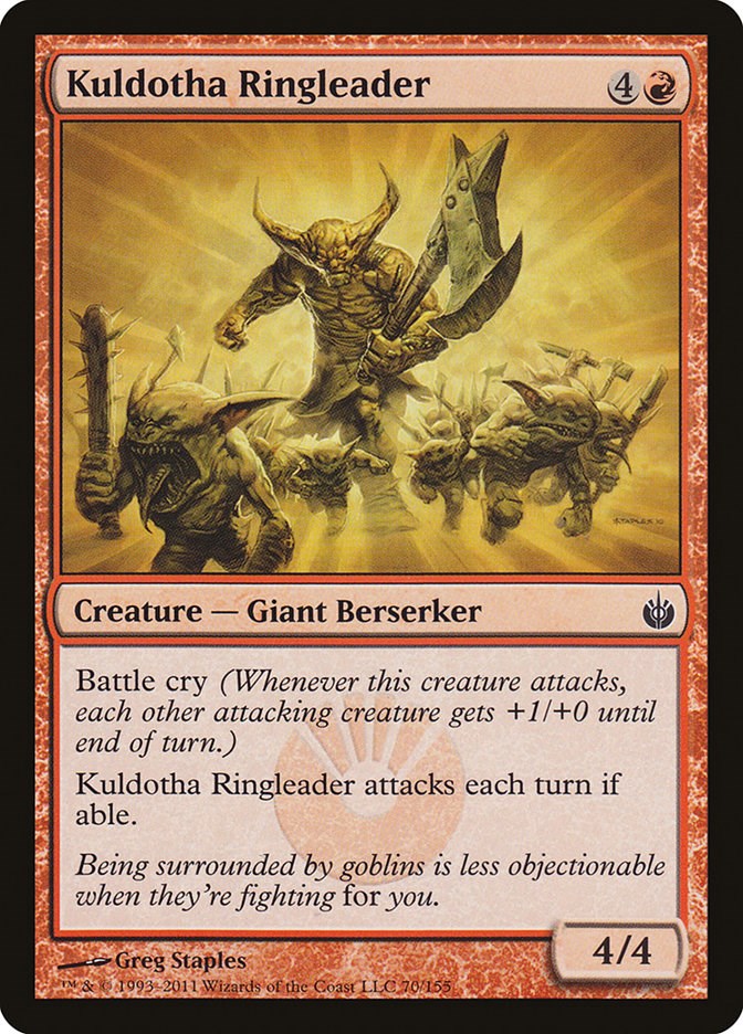 Kuldotha Ringleader - Mirrodin Besieged - Magic: The Gathering