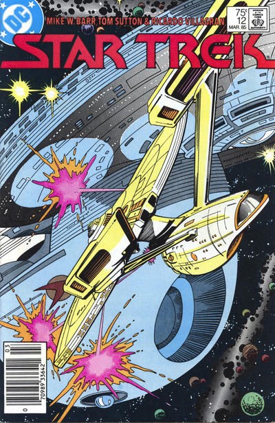 Star Trek #12 (Newsstand) - Star Trek (1984 Series) - DC Comics