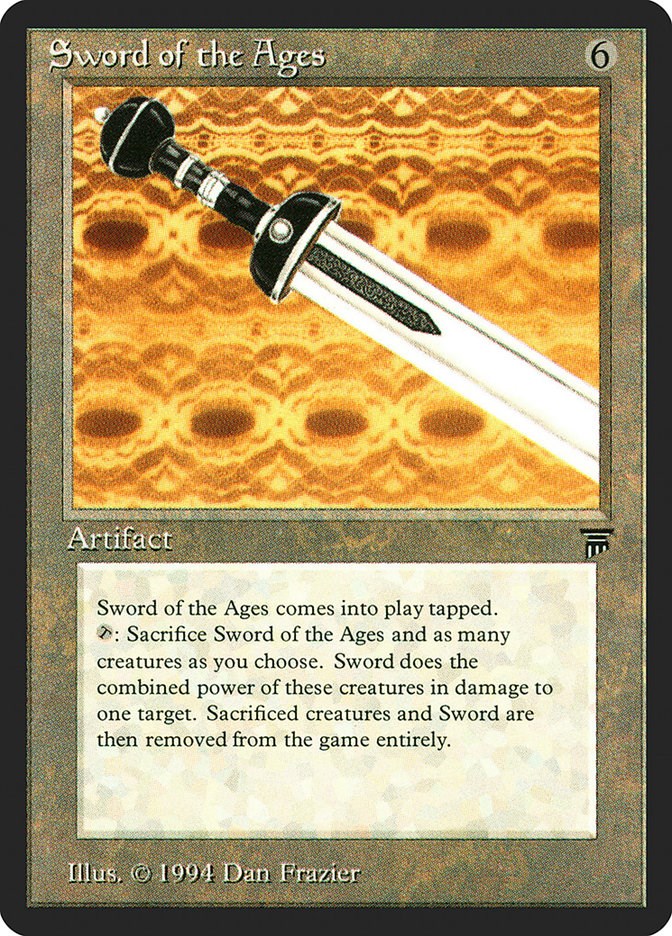 Sword of the Ages - Legends - Magic: The Gathering