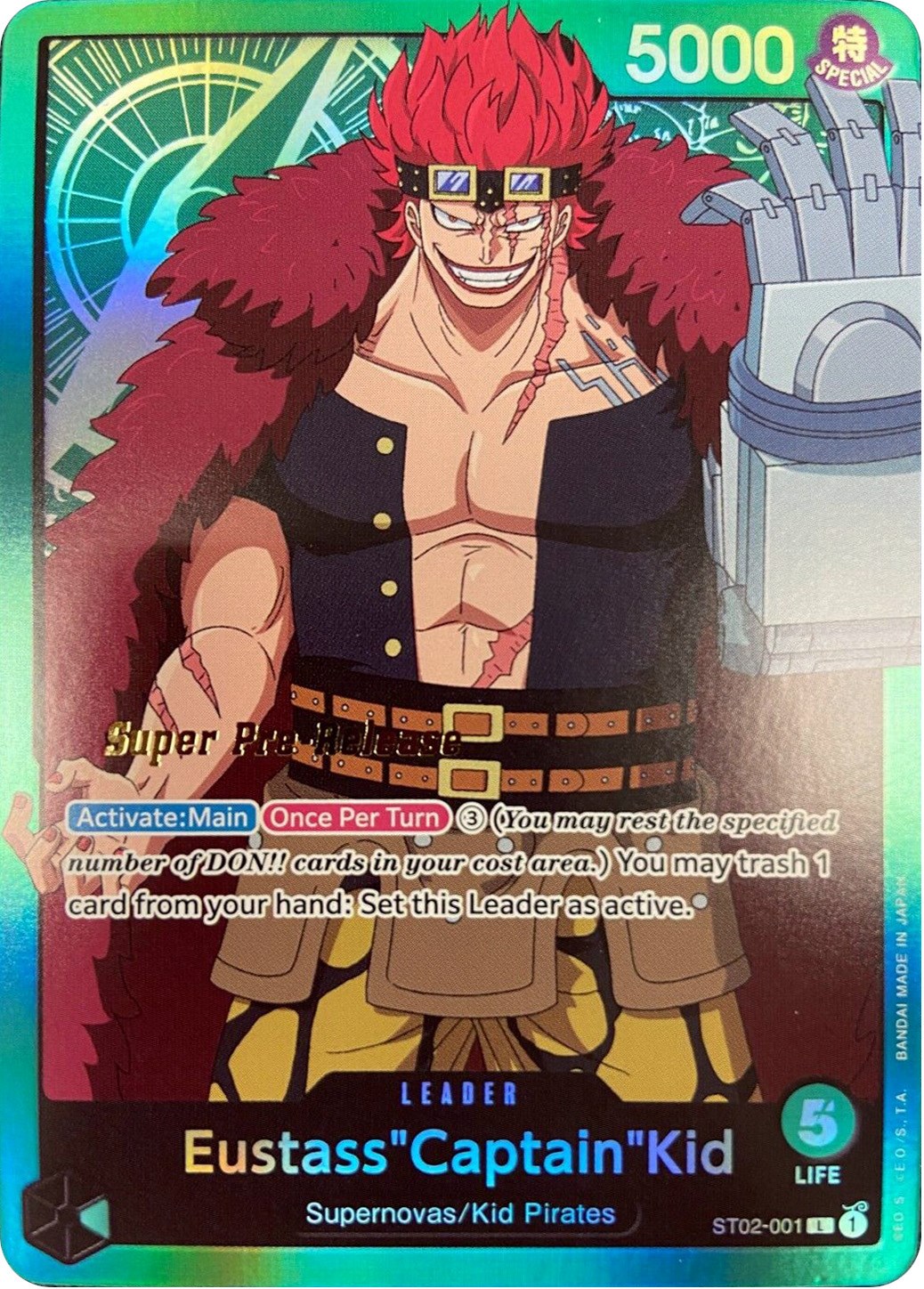 One Piece Card Game - Deck de Demarrage - Worst Generation Starter Deck ST02