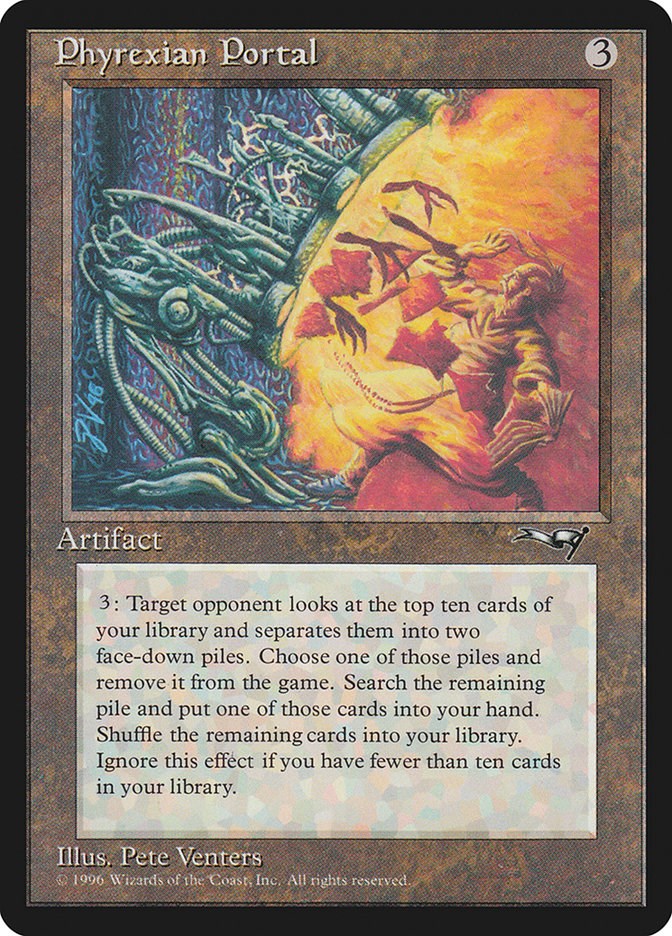 Phyrexian Portal Alliances Magic The Gathering   4212 