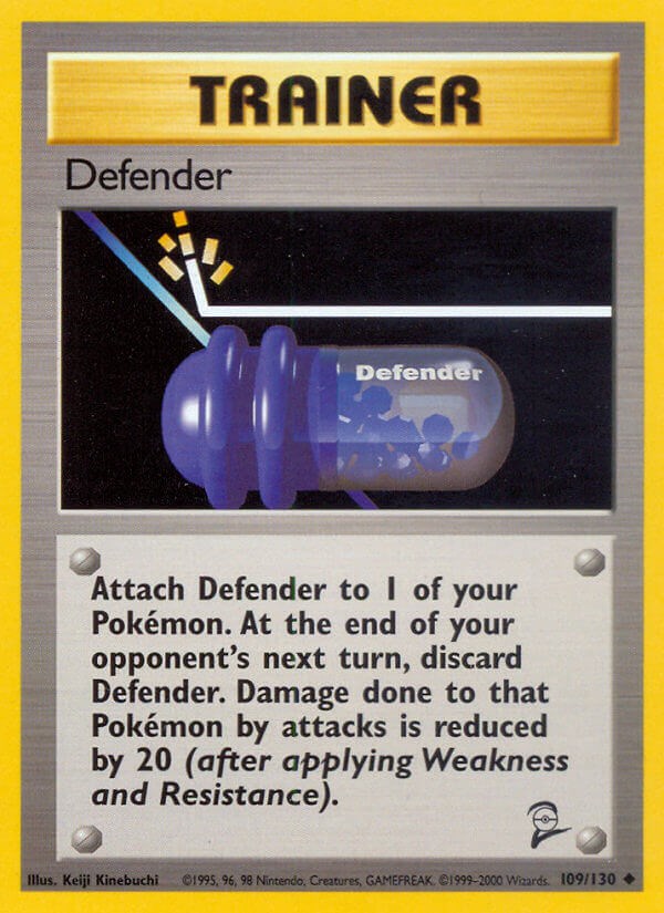 Defender card artwork
