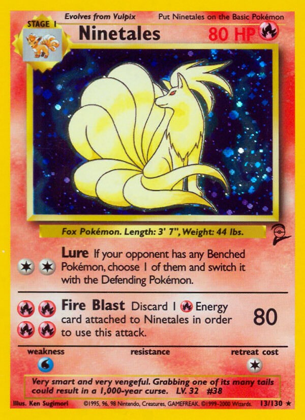 Ninetales card artwork