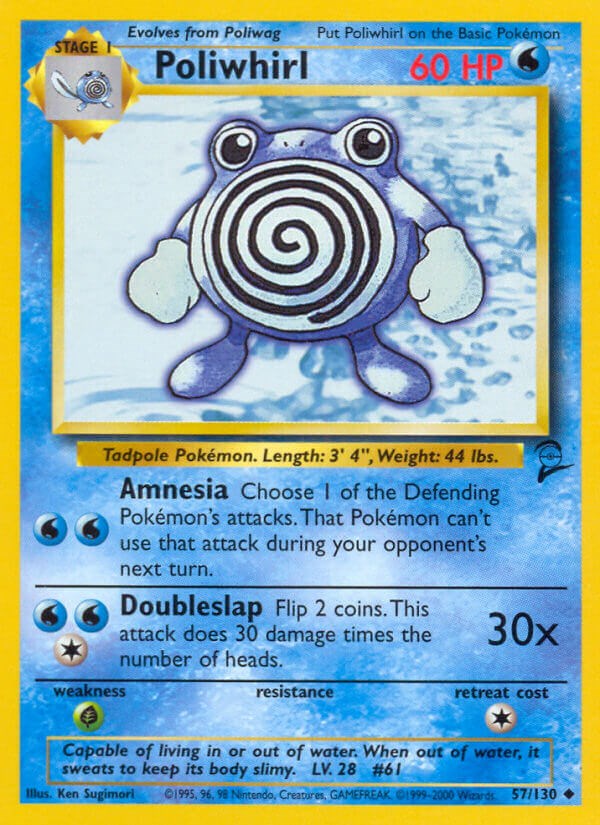 Poliwhirl card artwork