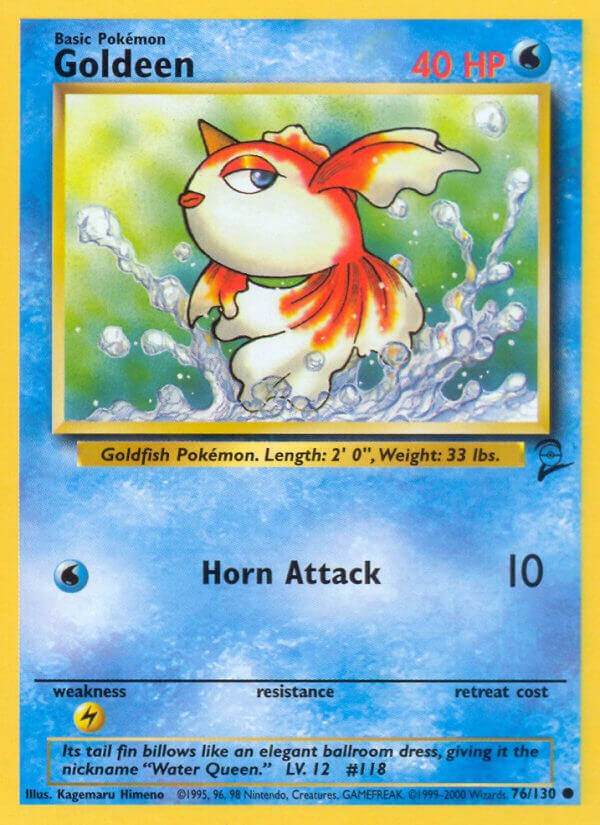 Goldeen card artwork