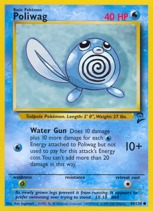 Poliwag card artwork