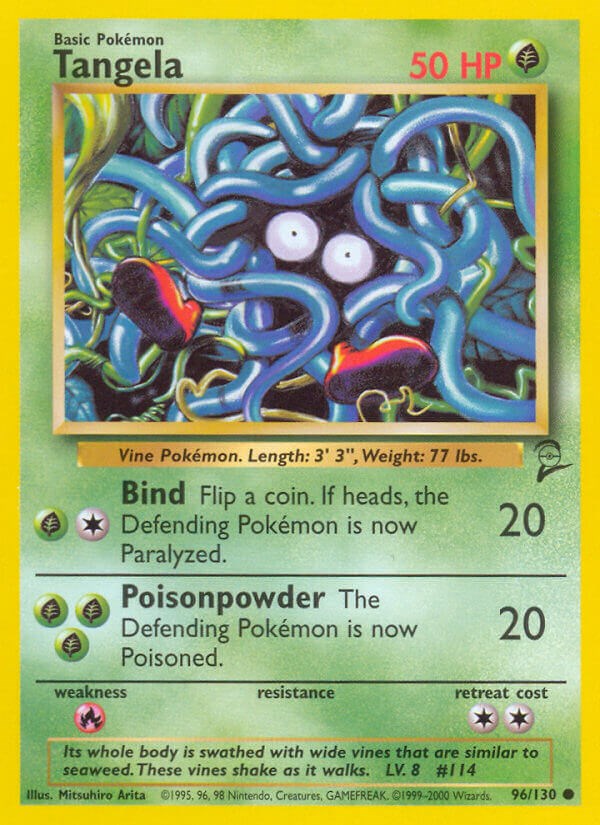 Tangela card artwork