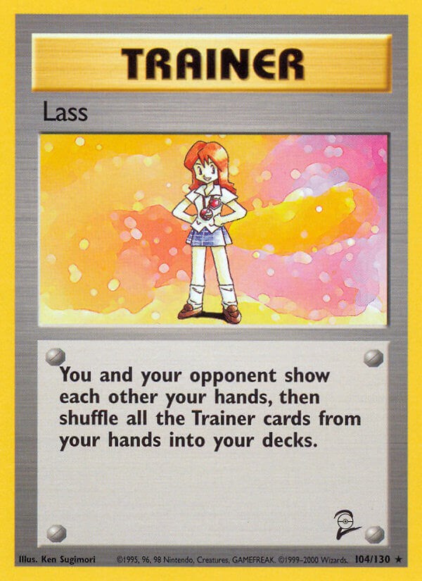 Lass - Base Set 2 - Pokemon