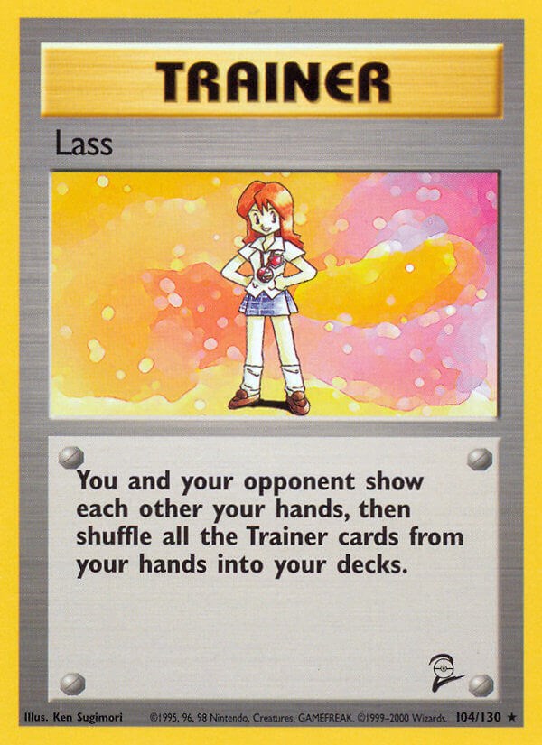 Lass card artwork