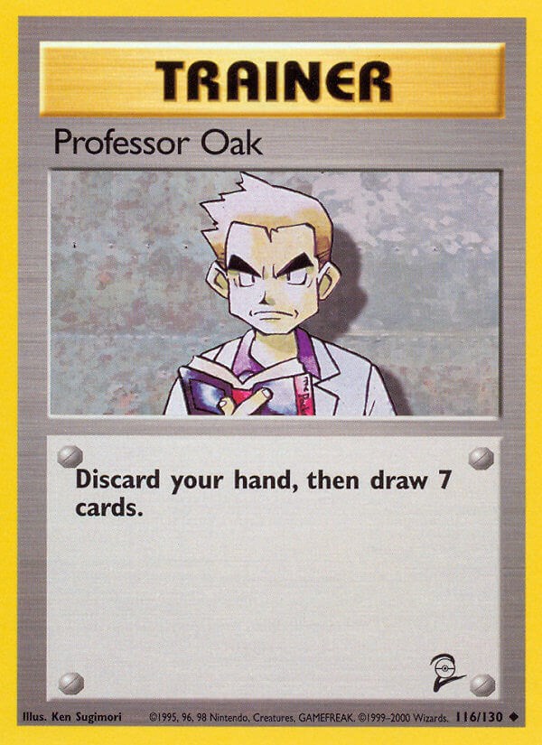 Professor Oak card artwork