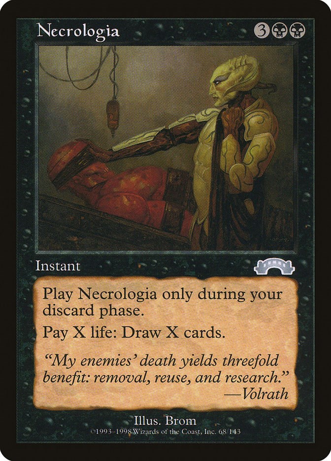 Necrologia Exodus Magic The Gathering
