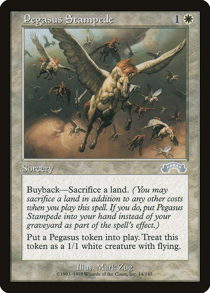 Pegasus Stampede - Exodus - Magic: The Gathering