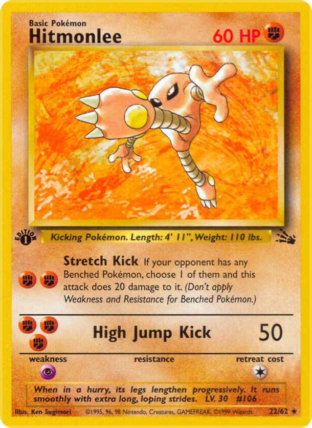 Verified Hitmonlee - Unseen Forces by Pokemon Cards