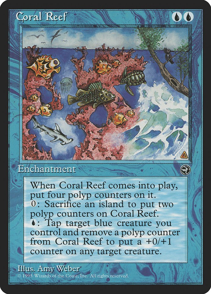 Coral Reef - Homelands - Magic: The Gathering